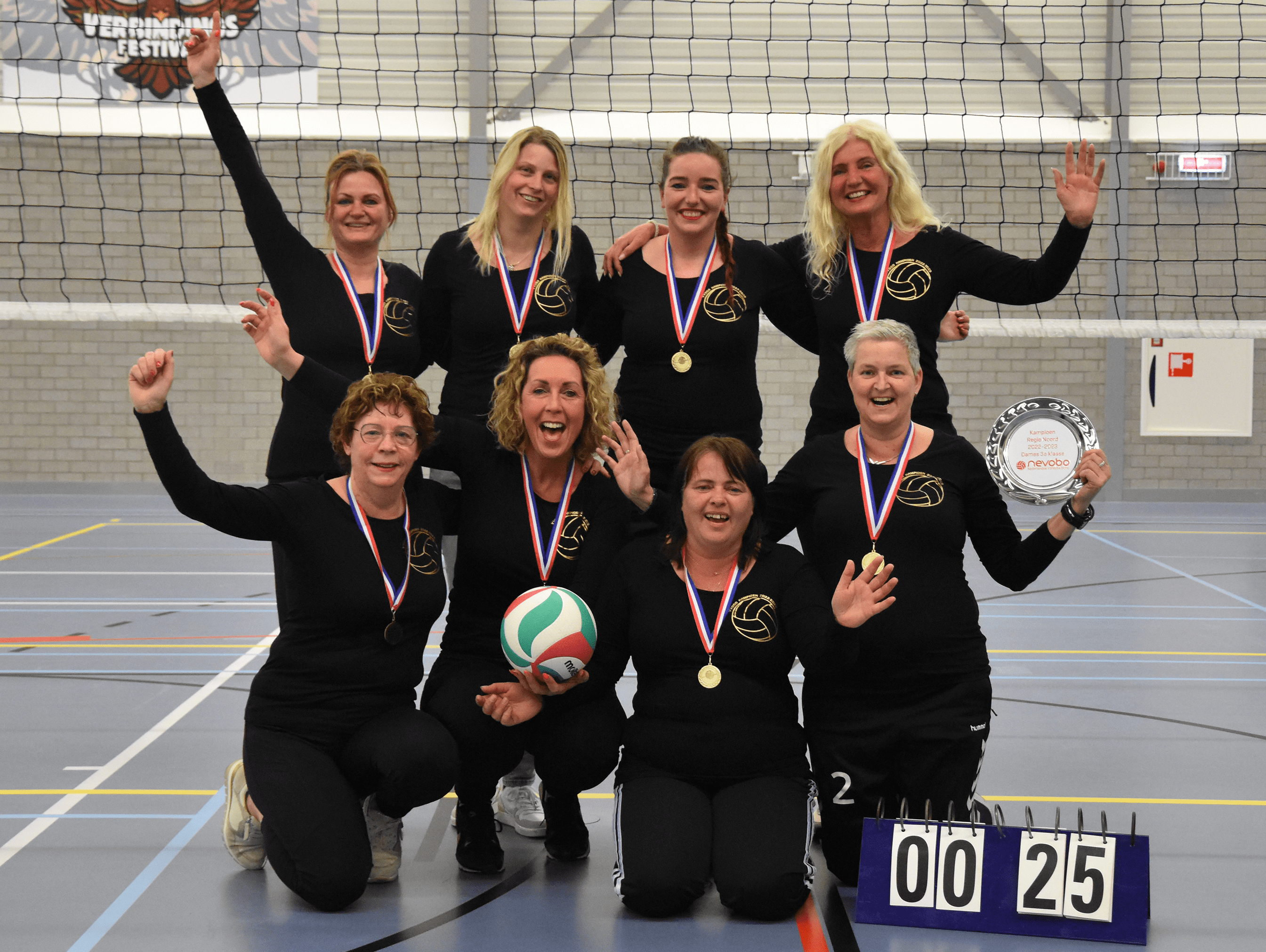 Dames 4 kampioen